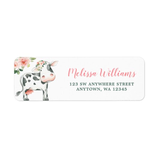 Rosa Rücksendeadresse (Vorne)