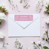 Rosa Rücksendeadresse