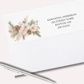 Rosa Rücksendeadresse