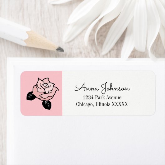 Rosa Rücksendeadresse (Insitu)