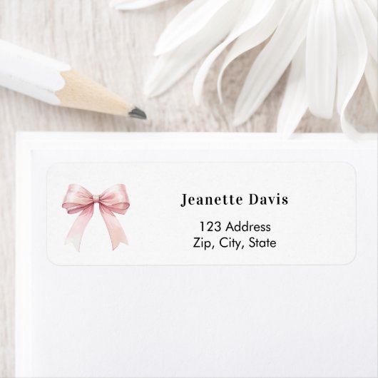 Rosa Rücksendeadresse (Insitu)