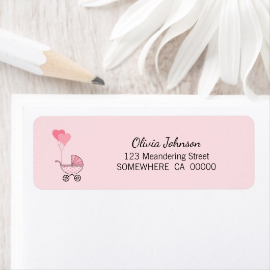 Rosa Rücksendeadresse (Insitu)