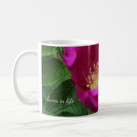 Rosa Rugosa Up-nah Kaffeetasse (Links)