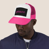 rosa Ruhe Truckerkappe (Beispiel)
