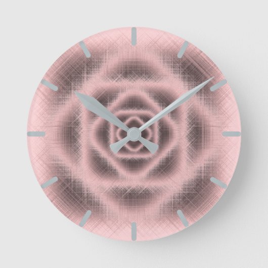 ROSA RUNDE WANDUHR (Vorderseite)