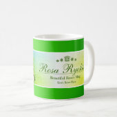Rosa Ryokko Kaffeetasse (VorderseiteRechts)