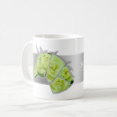 Rosa Ryokko Kaffeetasse (Vorderseite Links)