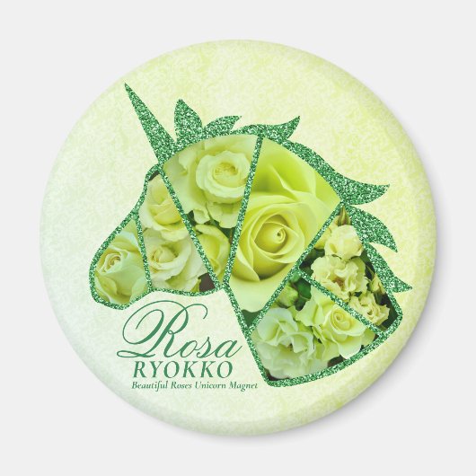 Rosa Ryokko Magnet (Vorne)