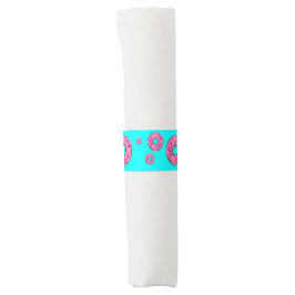 Rosa Sahne Donuts Serviettenband