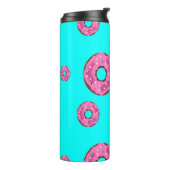 Rosa Sahne Donuts Thermosbecher (Nach links gedreht)