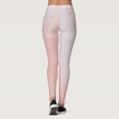 Rosa Sahne Leggings (Rückseite)