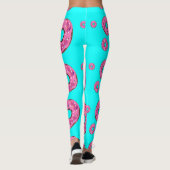 Rosa Sahne Leggings (Rückseite)