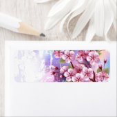 Rosa Sakura auf dem Hintergrund der Malerei (Insitu)