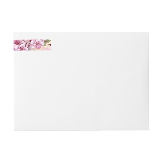 Rosa Sakura auf dem Hintergrund der Malerei (Vorderseite)