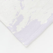 Rosa Sakura auf dem Hintergrund der Malerei Fleecedecke (Ecke)