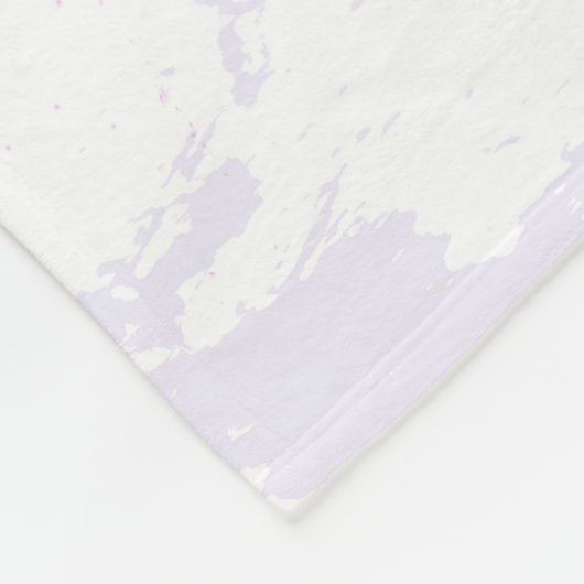 Rosa Sakura auf dem Hintergrund der Malerei Fleecedecke (Ecke)