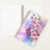 Rosa Sakura auf dem Hintergrund der Malerei Planer (Anzeige)