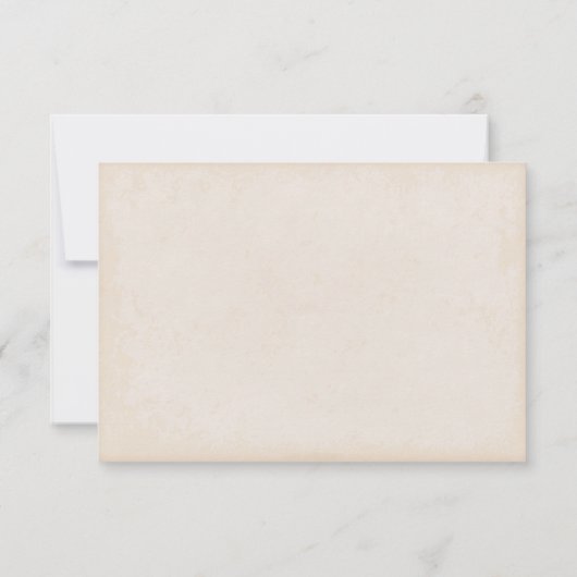 Rosa Sakura blüht RSVP Karten (Rückseite)