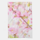 Rosa Sakura-Blume - Blüte der japanischen Kirsche Handtuch (Vertikal)