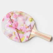 Rosa Sakura-Blume - Blüte der japanischen Kirsche Tischtennis Schläger (Seitenansicht)