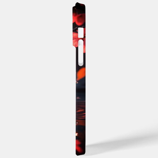 Rosa Sakura-Blume über Wasser | Serene Spring Nat Case-Mate iPhone Hülle (Rückseite / Links)