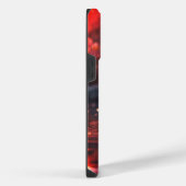 Rosa Sakura-Blume über Wasser | Serene Spring Nat iPhone Hülle (Rechte Seite)