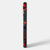 Rosa Sakura-Blume über Wasser | Serene Spring Nat iPhone Hülle (Linke Seite)