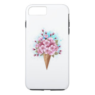 Rosa Sakura Ice Waffel Case-Mate iPhone Hülle