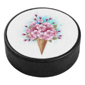 Rosa Sakura Ice Waffel Eishockey Puck (3/4)