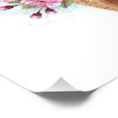 Rosa Sakura Ice Waffel Fotodruck (Ecke)