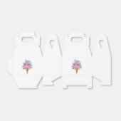 Rosa Sakura Ice Waffel Geschenkschachtel (Ungefaltet)