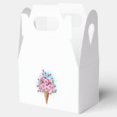Rosa Sakura Ice Waffel Geschenkschachtel (Geöffnet)