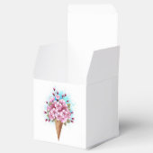 Rosa Sakura Ice Waffel Geschenkschachtel (Geöffnet)