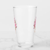 Rosa Sakura Ice Waffel Glas (Links)