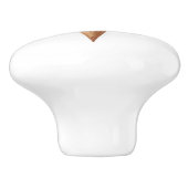 Rosa Sakura Ice Waffel Keramikknauf (Seitenansicht)