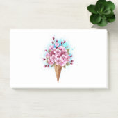 Rosa Sakura Ice Waffel Post-it Klebezettel (Büro)