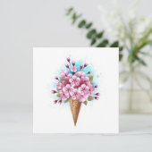 Rosa Sakura Ice Waffel Programm (Stehend Vorderseite)