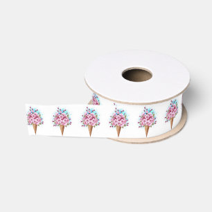 Rosa Sakura Ice Waffel Ripsband