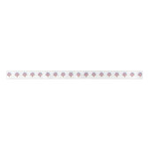 Rosa Sakura Ice Waffel Satinband (Vorderseite)