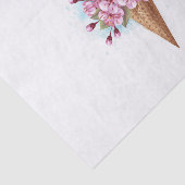 Rosa Sakura Ice Waffel Seidenpapier (Ausschnitt)