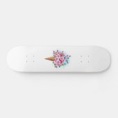 Rosa Sakura Ice Waffel Skateboard (Horizontal)