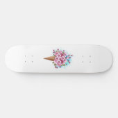 Rosa Sakura Ice Waffel Skateboard (Horizontal)