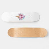 Rosa Sakura Ice Waffel Skateboard (Horizontal)