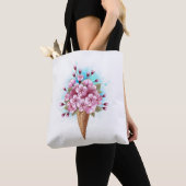 Rosa Sakura Ice Waffel Tasche (Von Nahem)