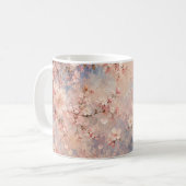 rosa Sakura Kirschblüten romantisch träumerisch Kaffeetasse (Vorderseite Links)
