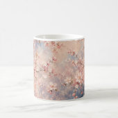rosa Sakura Kirschblüten romantisch träumerisch Kaffeetasse (Mittel)