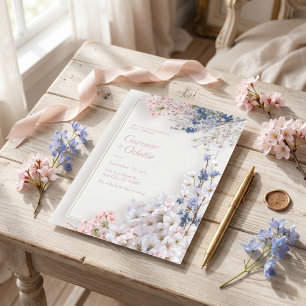 Rosa Sakura Romantischer Minimalistischer Rahmen H Einladung