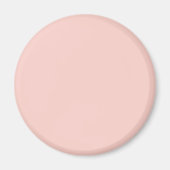 Rosa Salz Solid Color Magnet (Vorne)