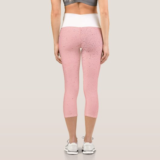 Rosa Sand Capri Leggings (Rückseite)