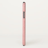 Rosa Sand Case-Mate iPhone Hülle (Hinten/Rechts)